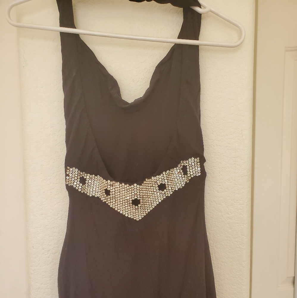 Black sky dress